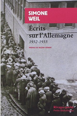 Ecrits sur l'Allemagne 1932-1933