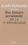 Une histoire personnelle de la Ve République