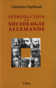 Introduction à la sociologie allemande